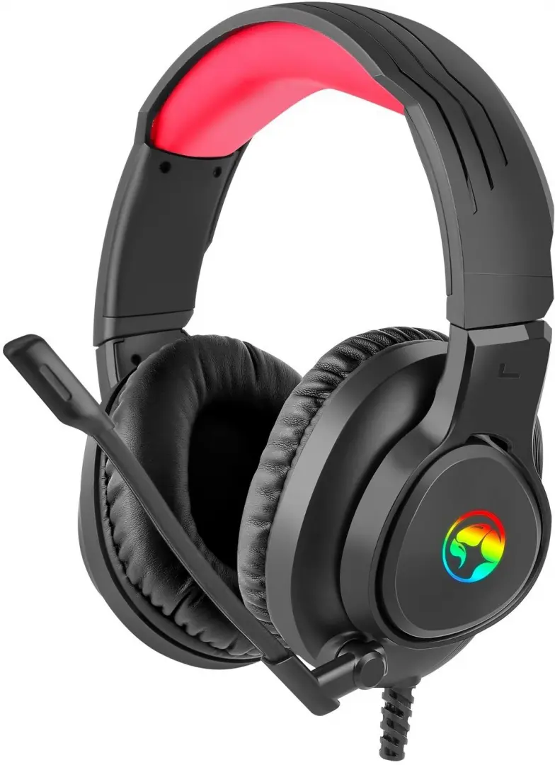 Наушники Marvo HG8958, черный/красный