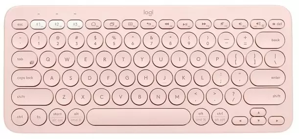 Tastatură Logitech K380, roz