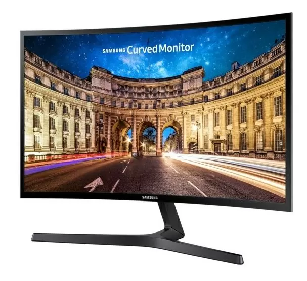 Монитор Samsung LC24F396FHIXCI, черный