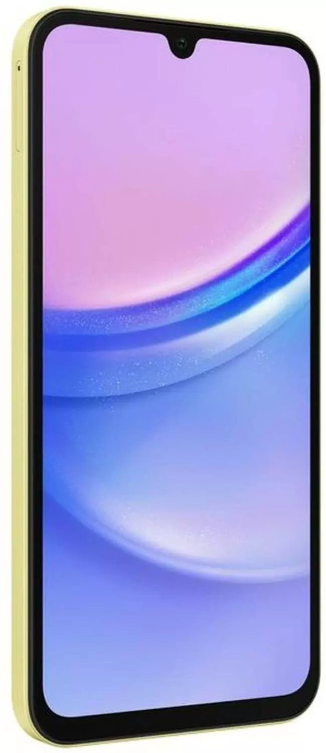 Смартфон Samsung SM-A155 Galaxy A15 4/128ГБ, желтый