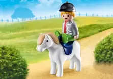 Set jucării Playmobil Boy with Pony