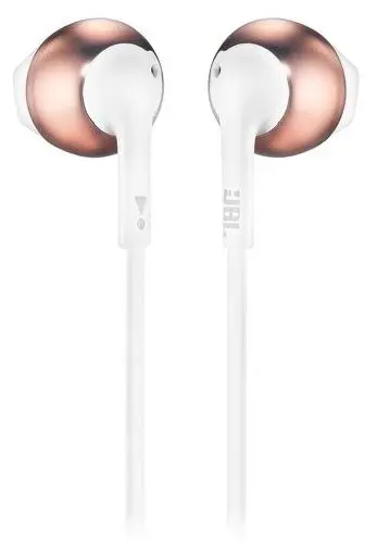 Căşti JBL T205BT, roz auriu