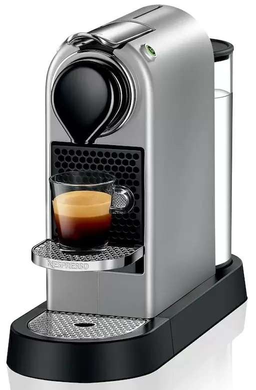 Кофемашина Nespresso CitiZ, серебристый