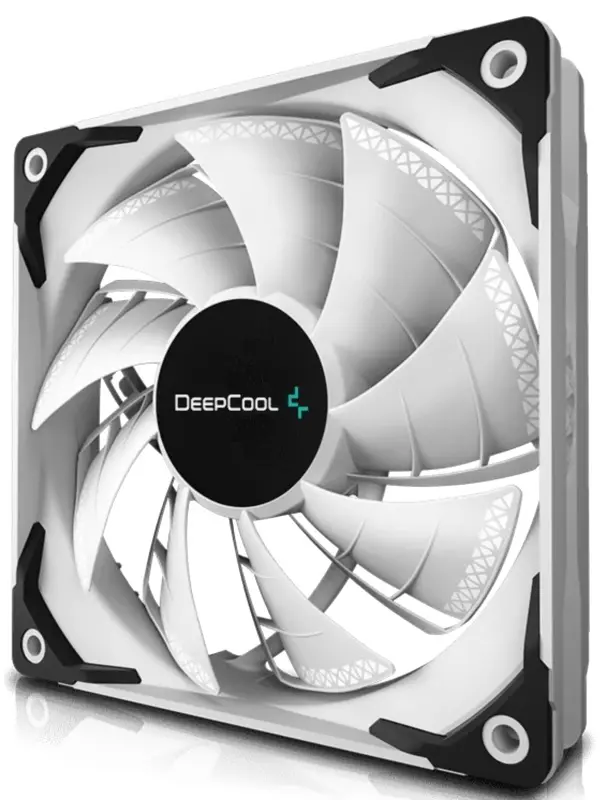 Ventilator de carcasă Deepcool TF120S, alb