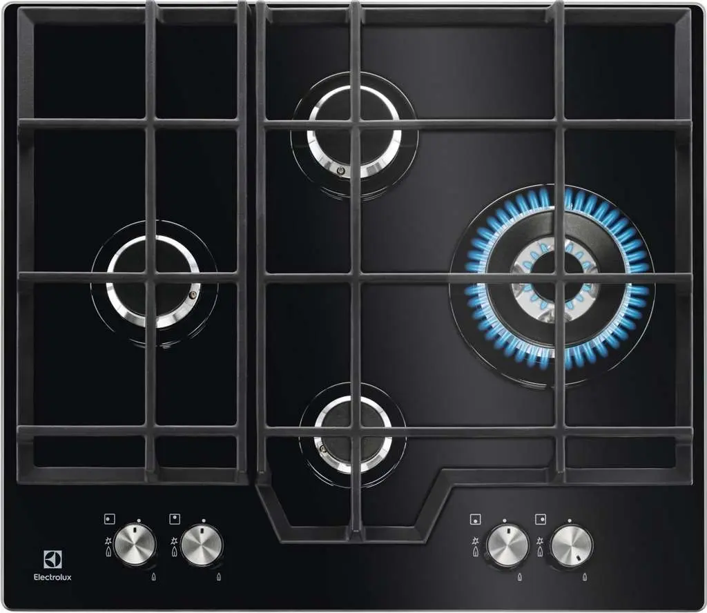 Газовая панель Electrolux KGG6456K, черный