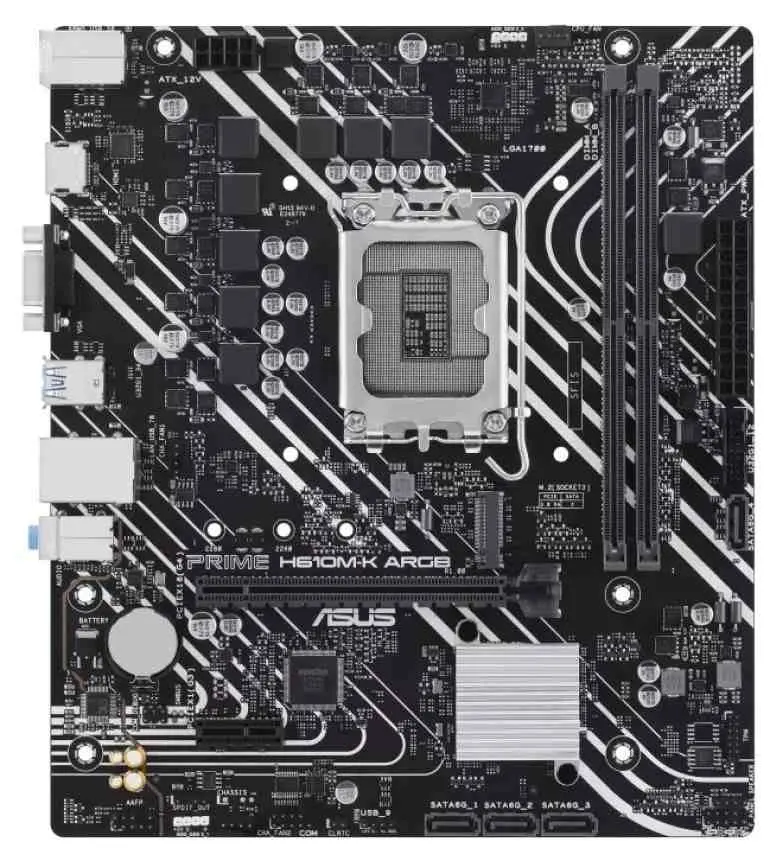 Материнская плата Asus Prime H610M-K ARGB