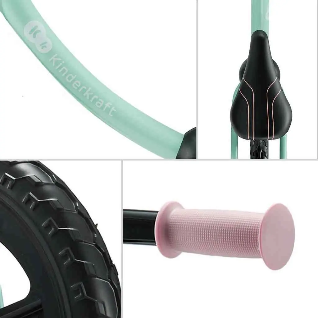 Bicicletă fără pedale KinderKraft 2Way, mentă pe tehnoparc.md Bicicletă fără pedale KinderKraft 2Way, mentă