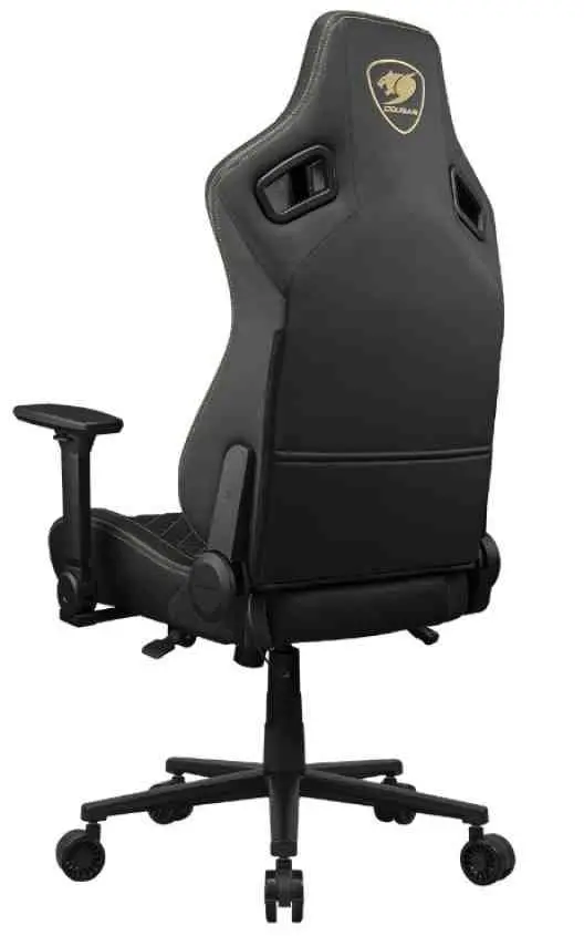 Scaun gaming Cougar Defensor Gold, negru/auriu