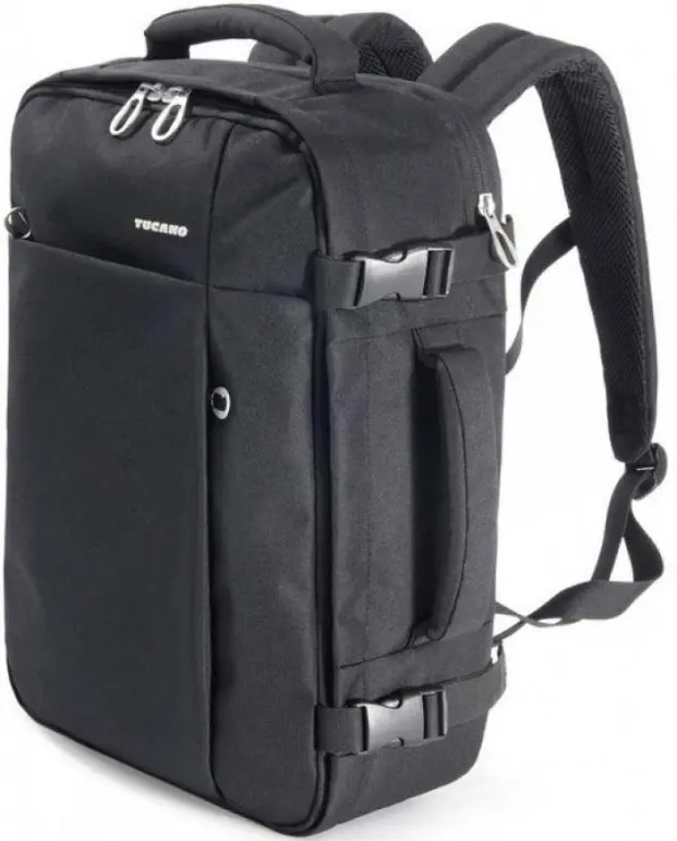 Рюкзак Tucano Tugo M Cabbin Luggage, черный на tehnoparc.md Рюкзак Tucano Tugo M Cabbin Luggage, черный