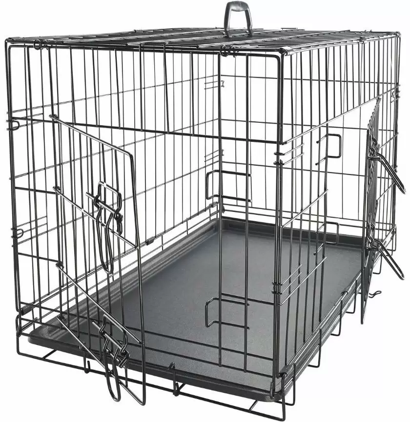 Клетка-манеж для животных FunFit Home&Office 3897 M/L, черный