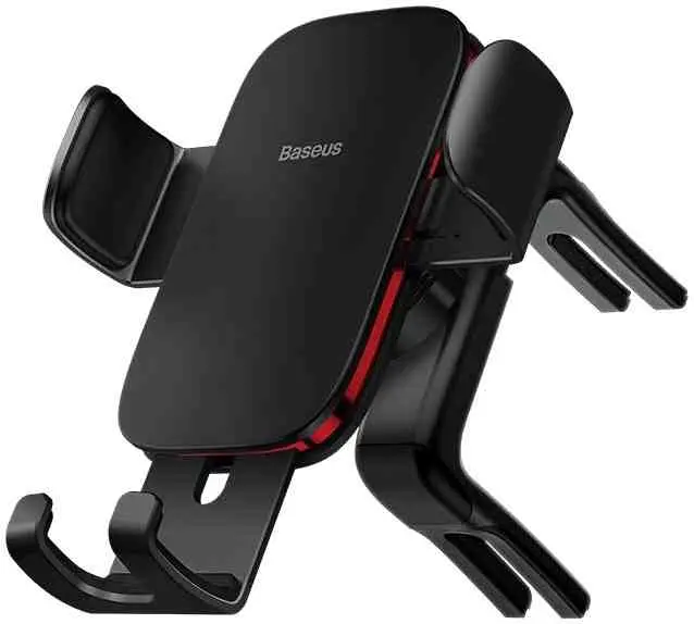 Suport auto Baseus Gravity Metal Age Ⅱ Round Air Vent, negru