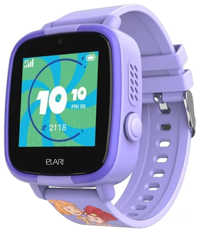 Smart ceas pentru copii Elari FixiTime Fun, violet
