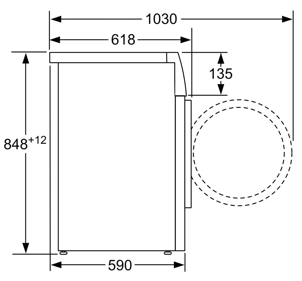 Стиральная машина Bosch WAU28T0KPL, белый