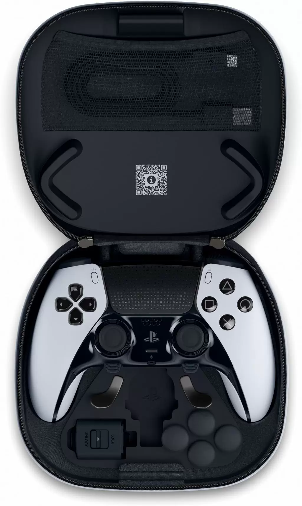 Gamepad Sony PS5 DualSense EDGE, alb