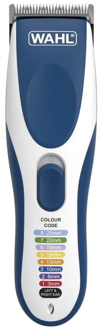 Aparat de tuns Wahl Color Pro, alb/albastru