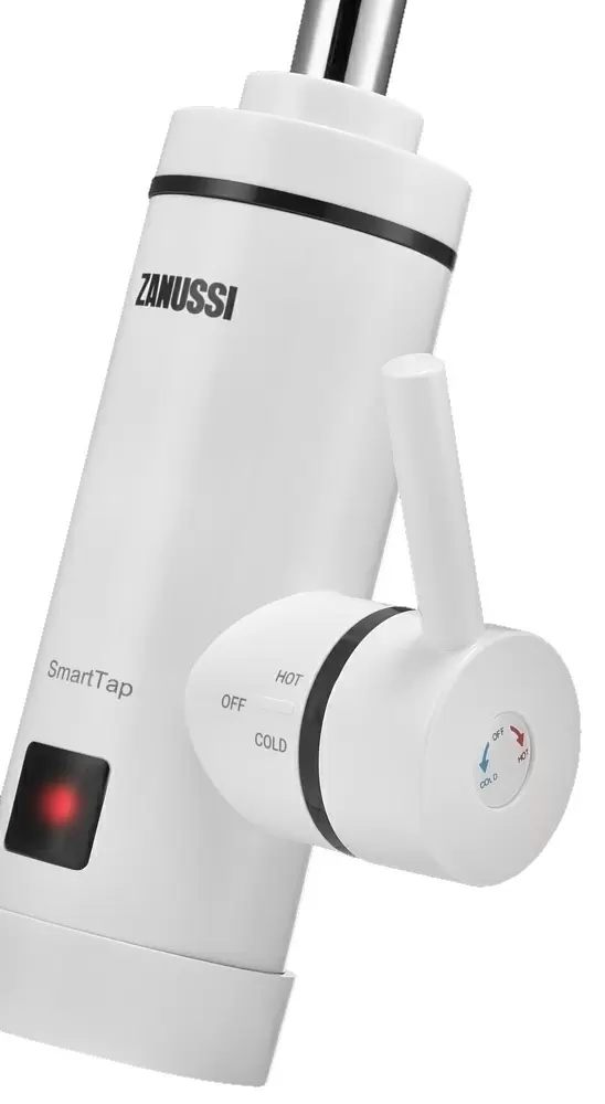Boiler instantaneu Zanussi SmartTap, alb/crom