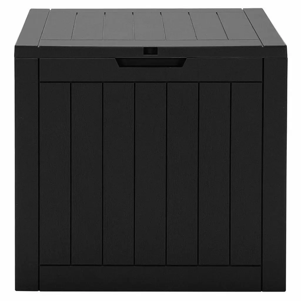 Cutie de depozitare pentru gradină Costway NP10310BK, negru