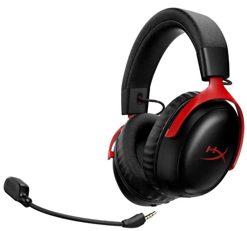 Căşti HyperX Cloud III S, negru/roșu