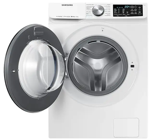 Стиральная машина Samsung WW80R62LVFWDLP, белый на tehnoparc.md Стиральная машина Samsung WW80R62LVFWDLP, белый