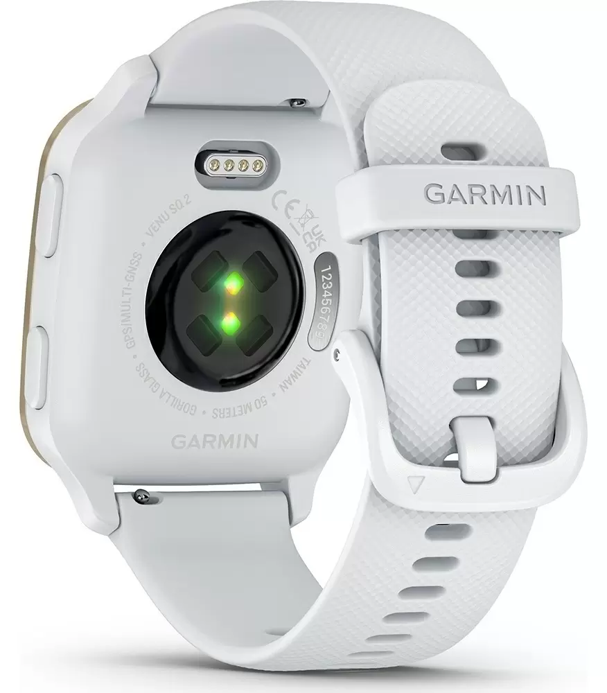 Умные часы Garmin Venu Sq 2 Music Edition, белый