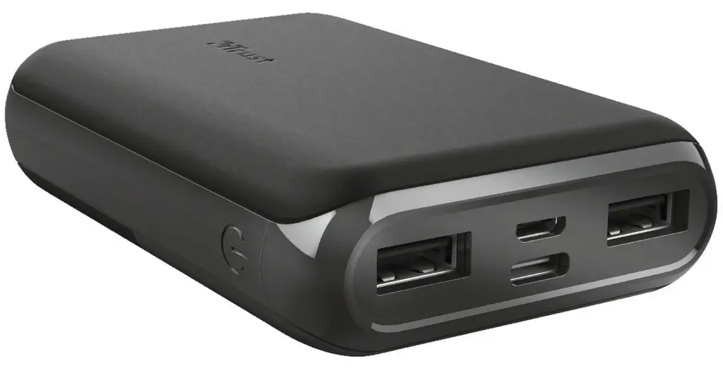 Acumulator extern Trust Pacto2 10000mAh, negru pe tehnoparc.md Acumulator extern Trust Pacto2 10000mAh, negru