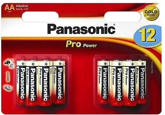 Baterie Panasonic Pro Power AA, 12buc