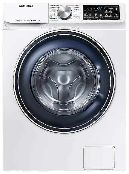 Стиральная машина Samsung WW80R62LVFWDLP, белый на tehnoparc.md Стиральная машина Samsung WW80R62LVFWDLP, белый