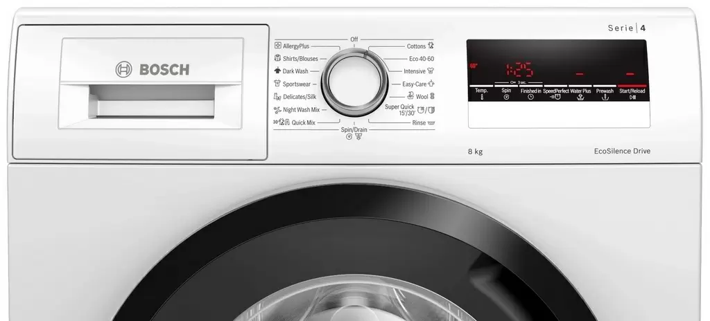 Maşină de spălat rufe Bosch WAN28262UA, alb