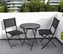 Set mobilă de grădină Jumi OM-886094, negru