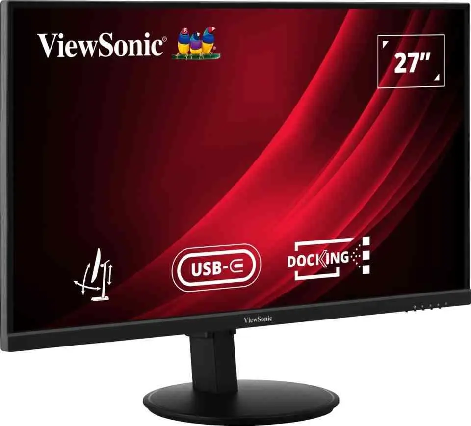 Monitor Viewsonic VG2709U-2K, negru