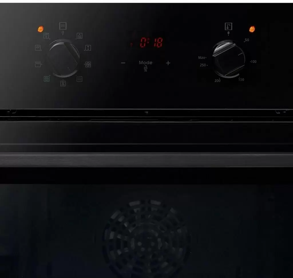 Электрический духовой шкаф Heinner HBO-V659GCDRC-GBK, черный