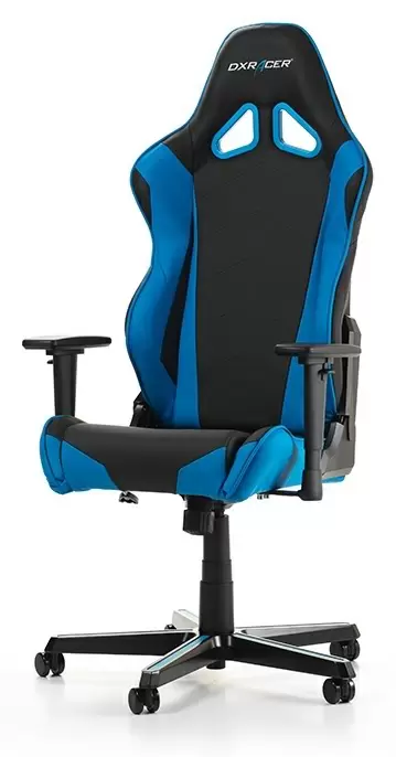 Scaun de birou DXRacer GC-R0-NB, negru/albastru