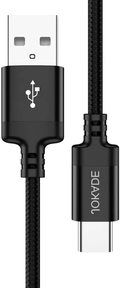 USB Кабель Jokade JA001 USB to Type-C 1m, черный