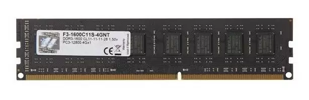 Memorie G.Skill NT 4GB DDR3-1600MHz, CL11, 1.5V