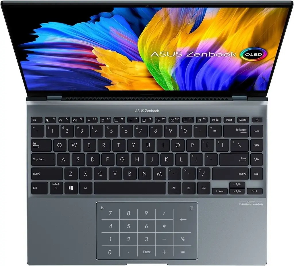 Laptop Asus Zenbook 14X UX5401EA (14"/WQXGA+/Core i7-1165G7/16GB/512GB/Intel Iris Xe/Win11), gri