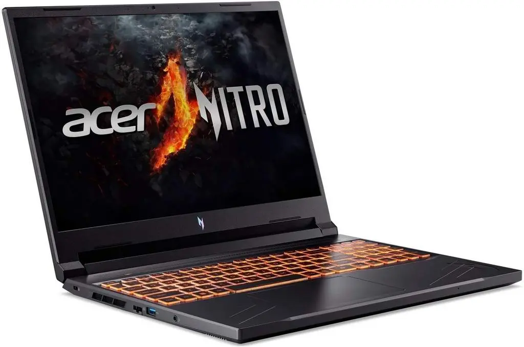 Ноутбук Acer Nitro V16 ANV16-41 (16.0"/WUXGA/Ryzen 7 8845HS/16GB/1TB/GeForce RTX 4060 8GB), черный