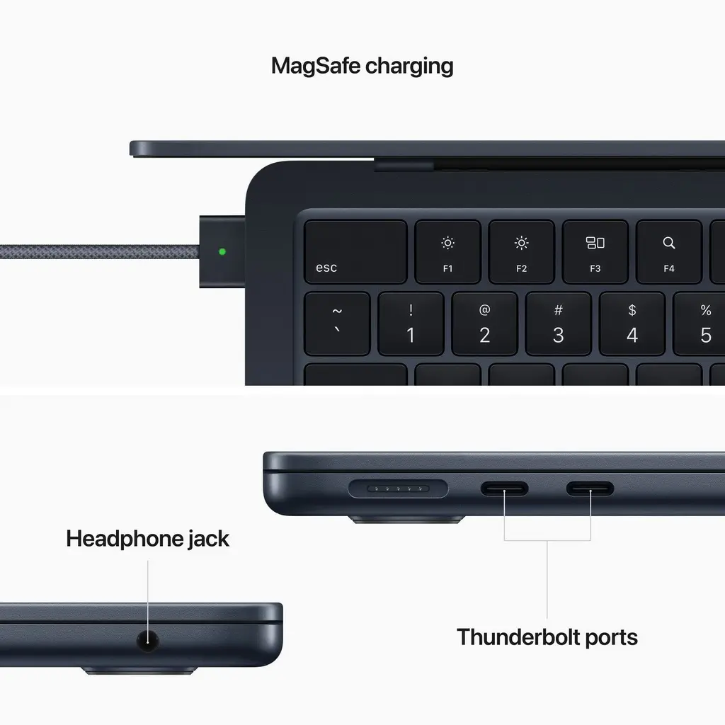 Ноутбук Apple MacBook Air Z160004UW (13.6"/M2/16GB/256GB), синий