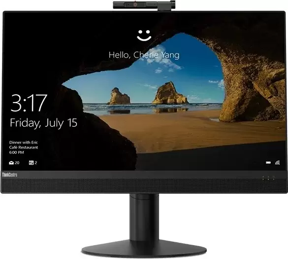 Моноблок Lenovo ThinkCentre M920z (23.8"/FHD/Core i7-9700/8GB/512GB/Intel UHD 630), черный