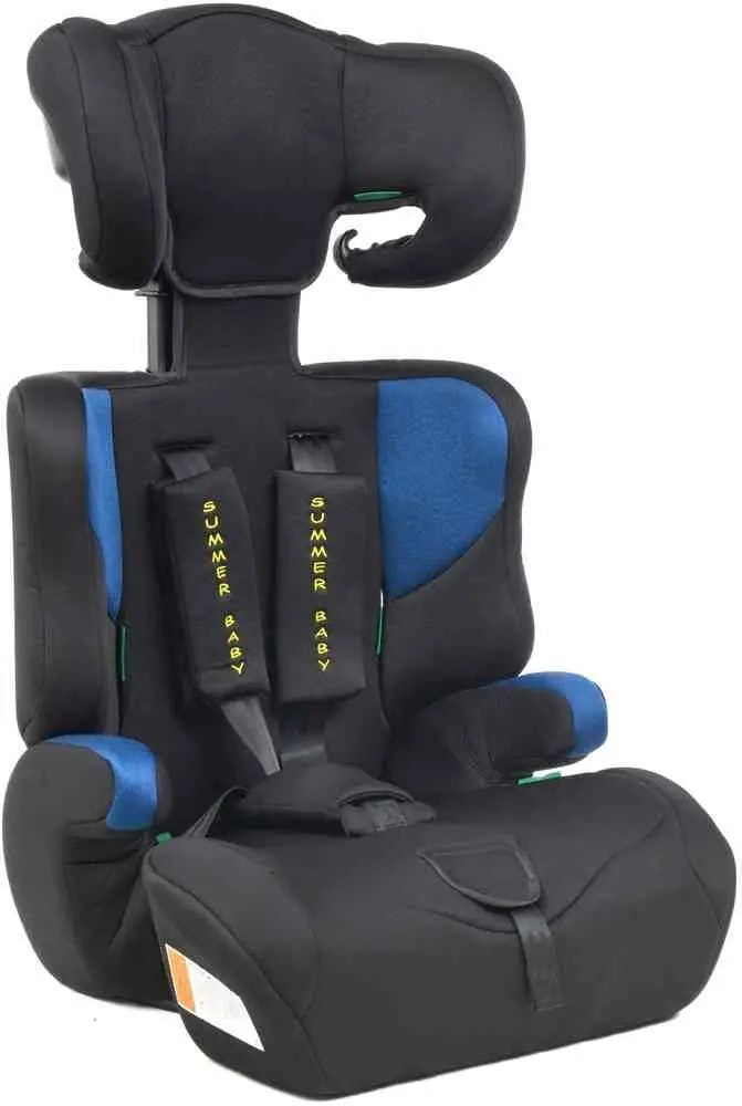 Детское автокресло Summer Baby Cosmo I-Size, черный/синий на tehnoparc.md Детское автокресло Summer Baby Cosmo I-Size, черный/синий