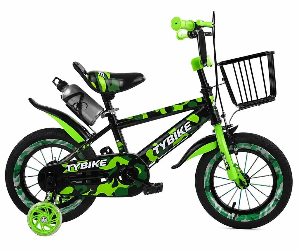 Детский велосипед TyBike BK-3 12, зеленый