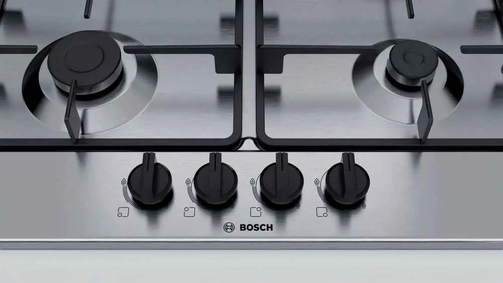 Газовая панель Bosch PGP6B5B60, нержавеющая сталь