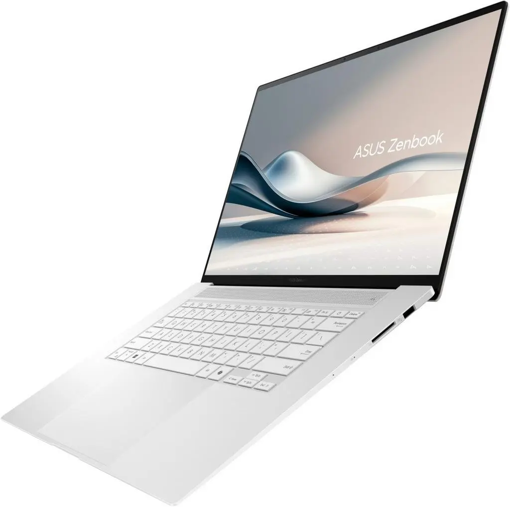 Ноутбук Asus Zenbook S 16 OLED UM5606WA (16.0"/3K/Ryzen AI 9 HX 370/32GB/1TB/AMD Radeon 890M/Win 11), белый на tehnoparc.md Ноутбук Asus Zenbook S 16 OLED UM5606WA (16.0"/3K/Ryzen AI 9 HX 370/32GB/1TB/AMD Radeon 890M/Win 11), белый