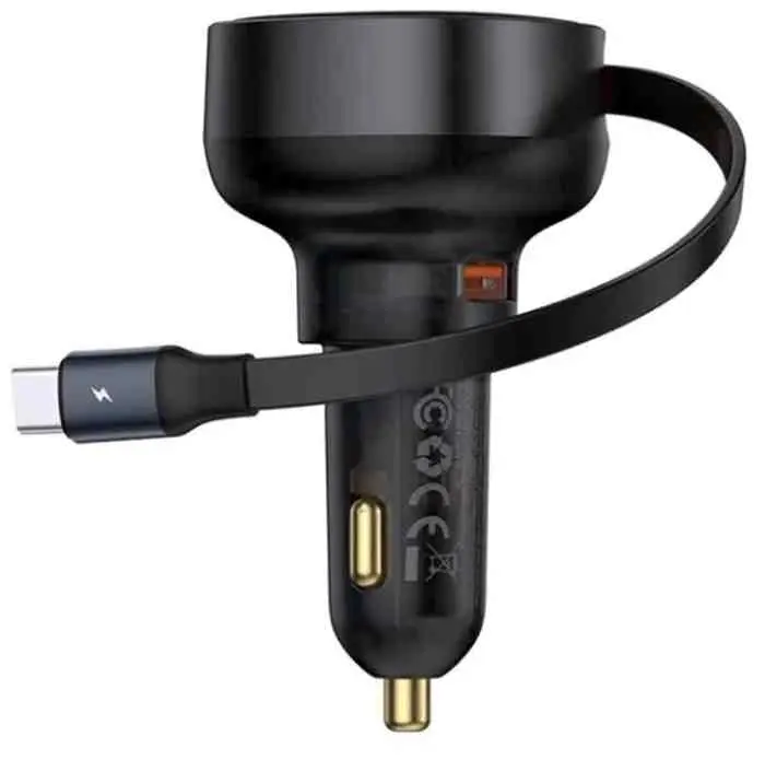 Автомобильная зарядка Baseus C00057800111-00, черный