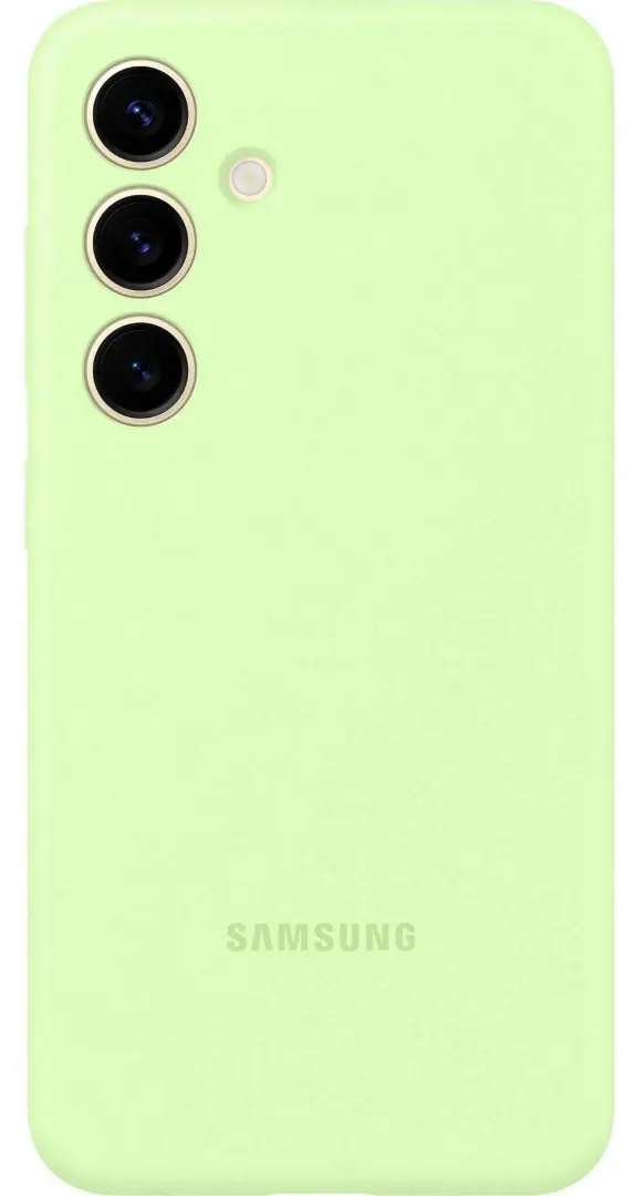 Husă de protecție Samsung Silicone Cover Galaxy S24+, verde