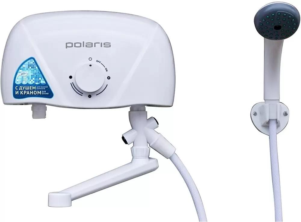 Проточный водонагреватель Polaris ORION 5.5 ST, белый