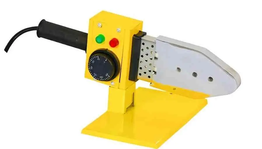 Aparat de sudat țevi din plastic RTRMAX RH04401, galben pe tehnoparc.md Aparat de sudat țevi din plastic RTRMAX RH04401, galben