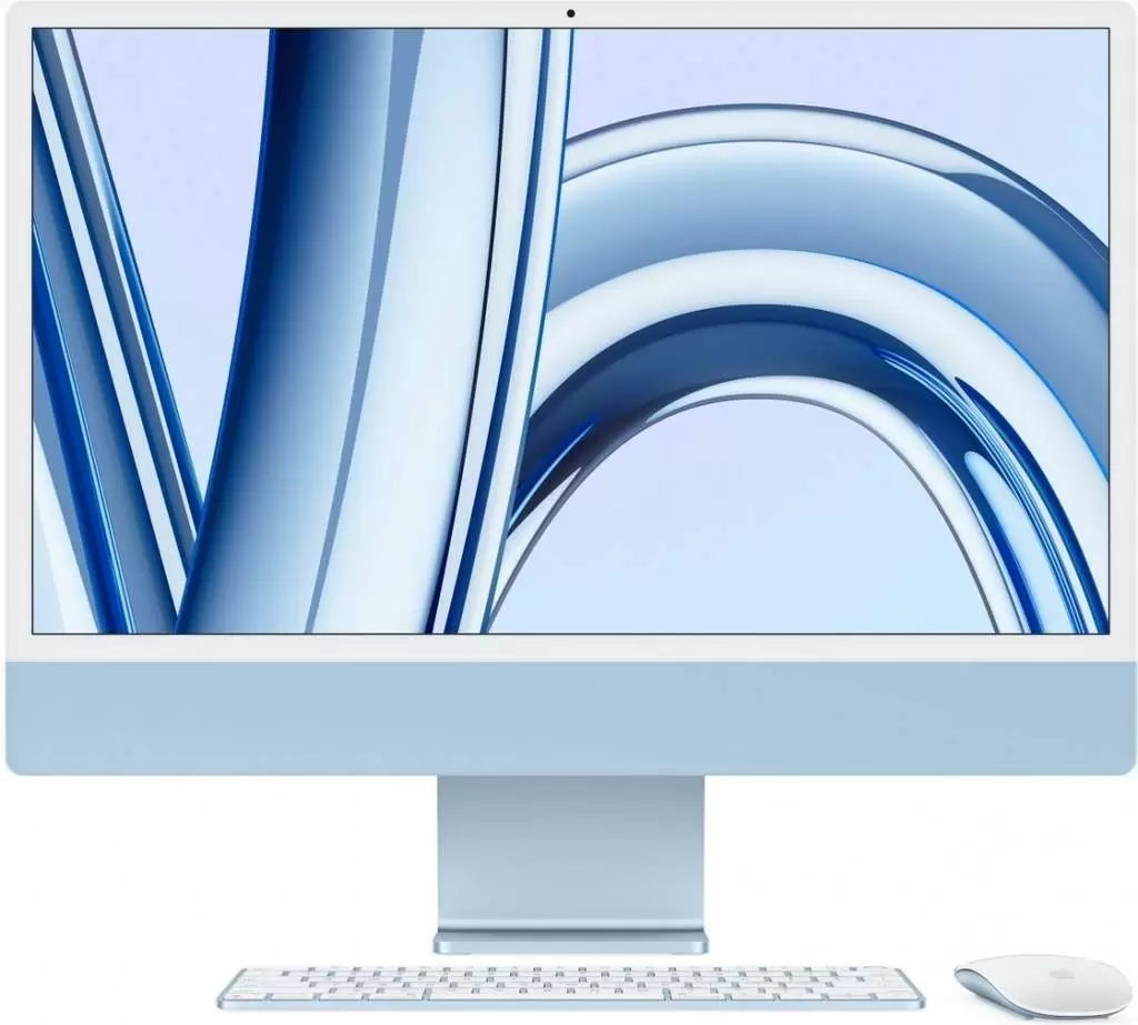 Моноблок Apple iMac MQRC3RU/A (24"/4.5K/M3/8ГБ/256ГБ), синий