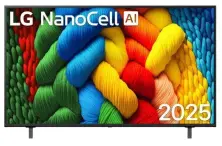 Телевизор LG 55NANO81A6A, черный