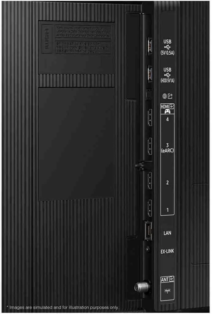Televizor Samsung QE55QN80FAUXUA, negru