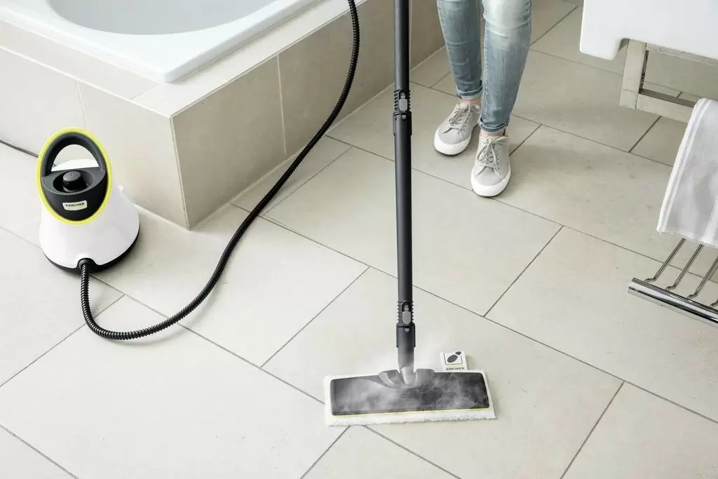 Purificator de aburi Karcher SC 2 Deluxe, alb